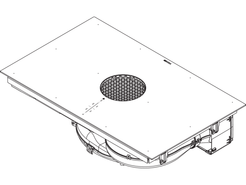 PUXU – indukcyjna płyta grzewcza ze zintegrowanym wyciągiem oparów w obiegu zamkniętym