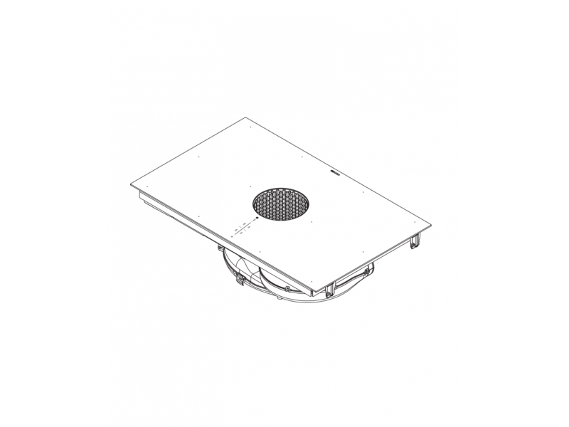 PUXA – indukcyjna płyta grzewcza ze zintegrowanym wyciągiem oparów w obiegu otwartym
